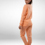 Ženska pamučna pidžama narandžasta, ženske pidžame