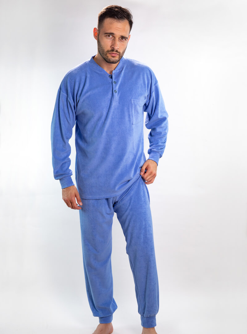 حساسية الإيمان محاباة  MUŠKA PIDŽAMA FROTIR ⑉ s.plava - Muške pidžame | Tekstil Dijana