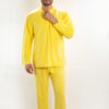 Muška frotir pidžama žuta, Muske pidzame online prodaja