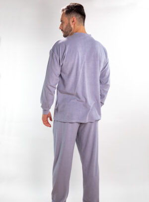 Muška frotir pidžama siva, Muske frotirske pidzame online prodaja