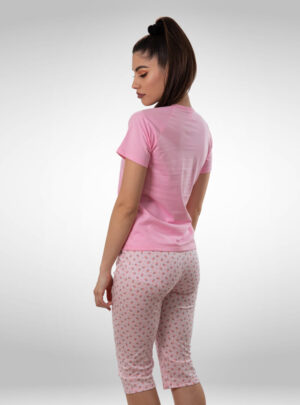 Ženska pidžama 3/4 nogavica dezen1, ženske pidžame