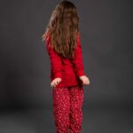 Pamučna pidžama za djevojčice dezen1, Pidžame za djevojčice