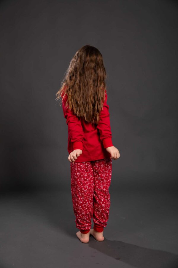 Pamučna pidžama za djevojčice dezen1, Pidžame za djevojčice
